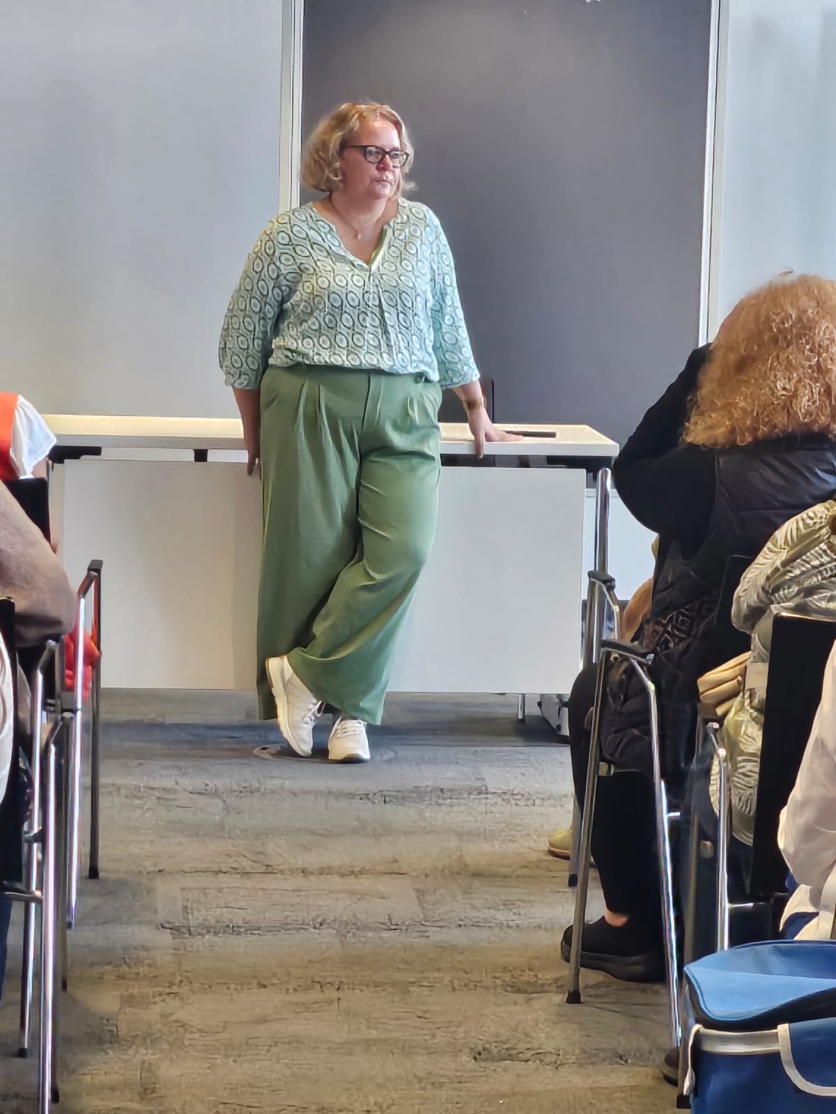 Simone Büngert während ihres Vortrags
